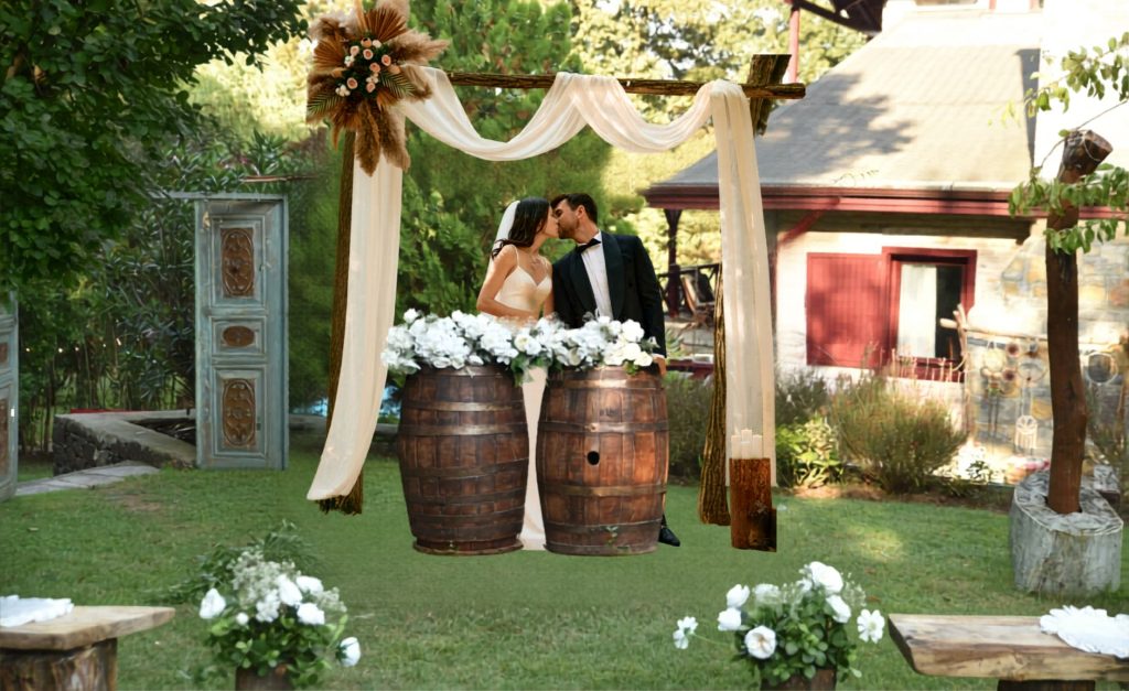 Villa Amikos'da Mutlu Gelin ve Damat
